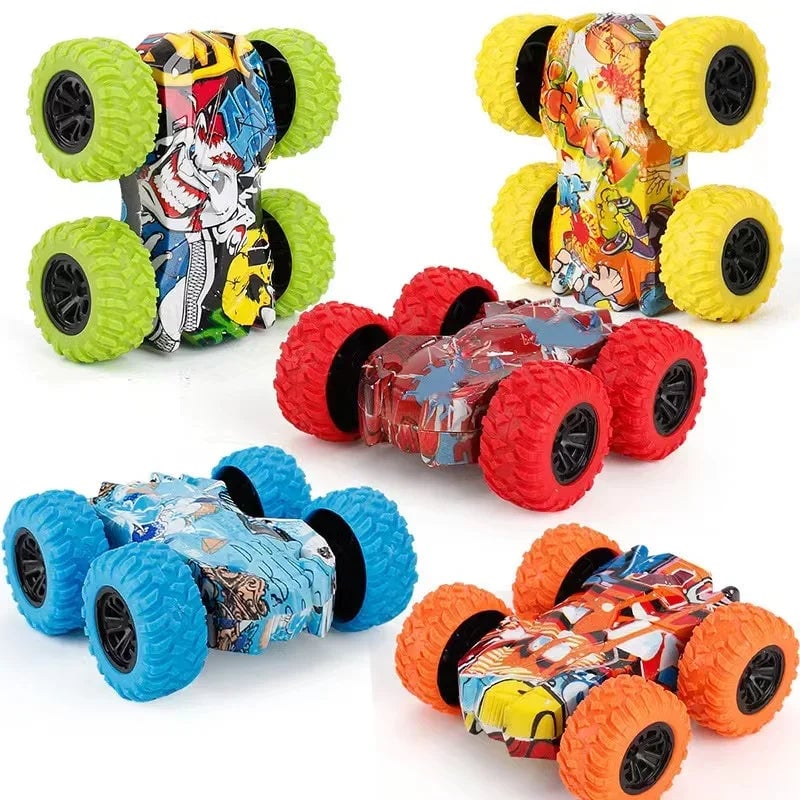 Anti-Collision Inertial Toy Car Double-Sided Off-Road Vehicle
