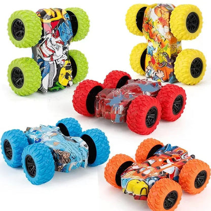 Anti-Collision Inertial Toy Car Double-Sided Off-Road Vehicle