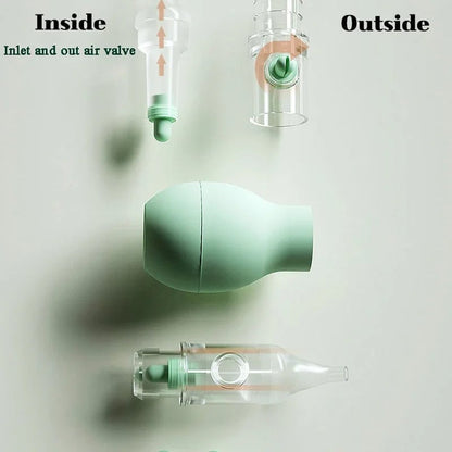 Baby Nasal Aspirator Anti-Backflow Silicone Vacuum Nose Cleaner
