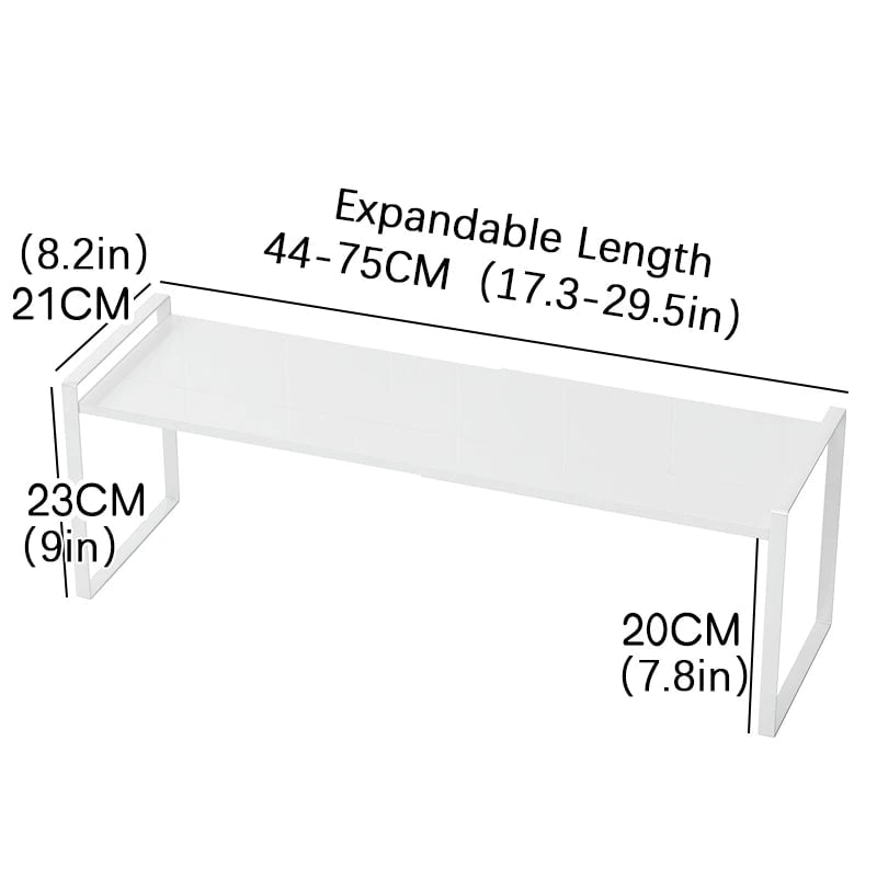 Extendable Under Sink Storage Rack - Multi-Layer Cabinet Organizer