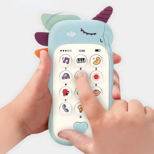 Musical Baby Phone Teether Toy - Educational Sound Telephone Infant