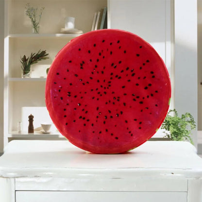 33cm Fruit Shape Reading Pillow - Lint-Free Back Support Cushion