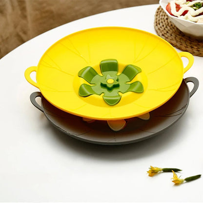 Food Grade Silicone Pot Lid Boil Over Spill Stopper Cover