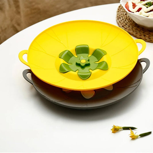Food Grade Silicone Pot Lid Boil Over Spill Stopper Cover