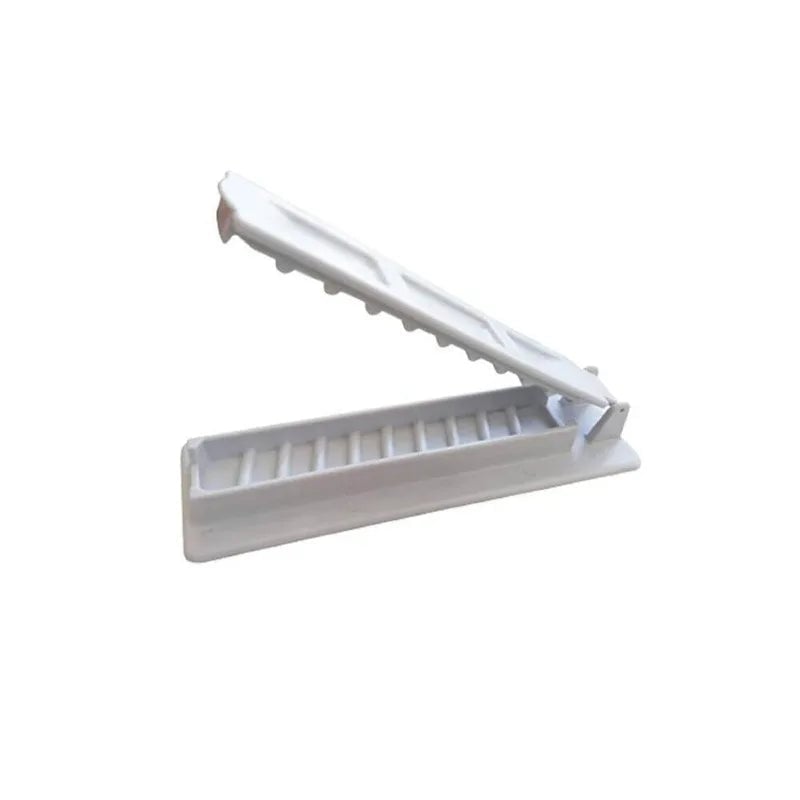 Single Row Kebab Maker Machine - Reusable Plastic BBQ Skewer Press