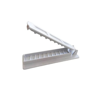 Single Row Kebab Maker Machine - Reusable Plastic BBQ Skewer Press