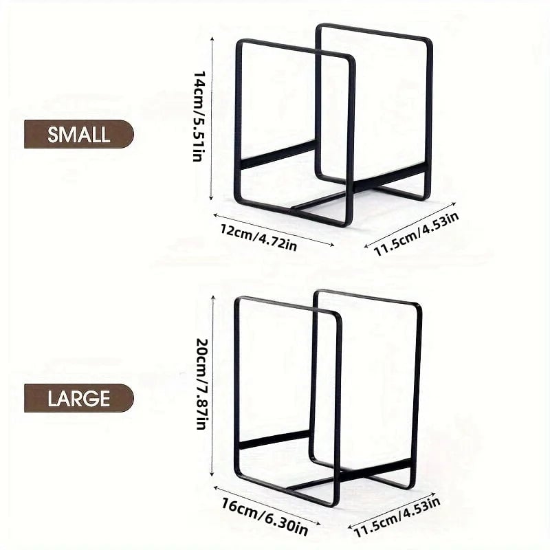 Iron Kitchen Dish Drying Rack - Countertop Plate Storage Cabinet