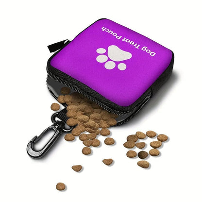 Portable Dog Treat Training Bag with Food Pocket & Reward Supplies