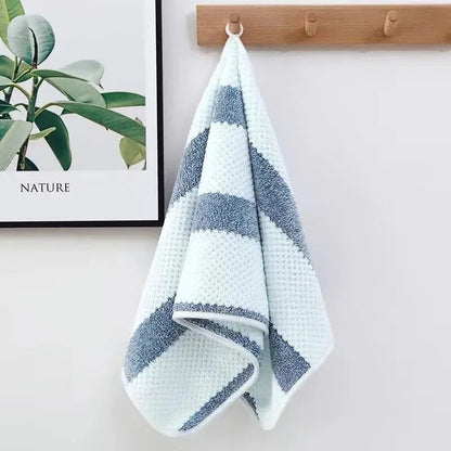 Premium Cotton Bath Towel Set - Ultra Soft Absorbent Solid Color