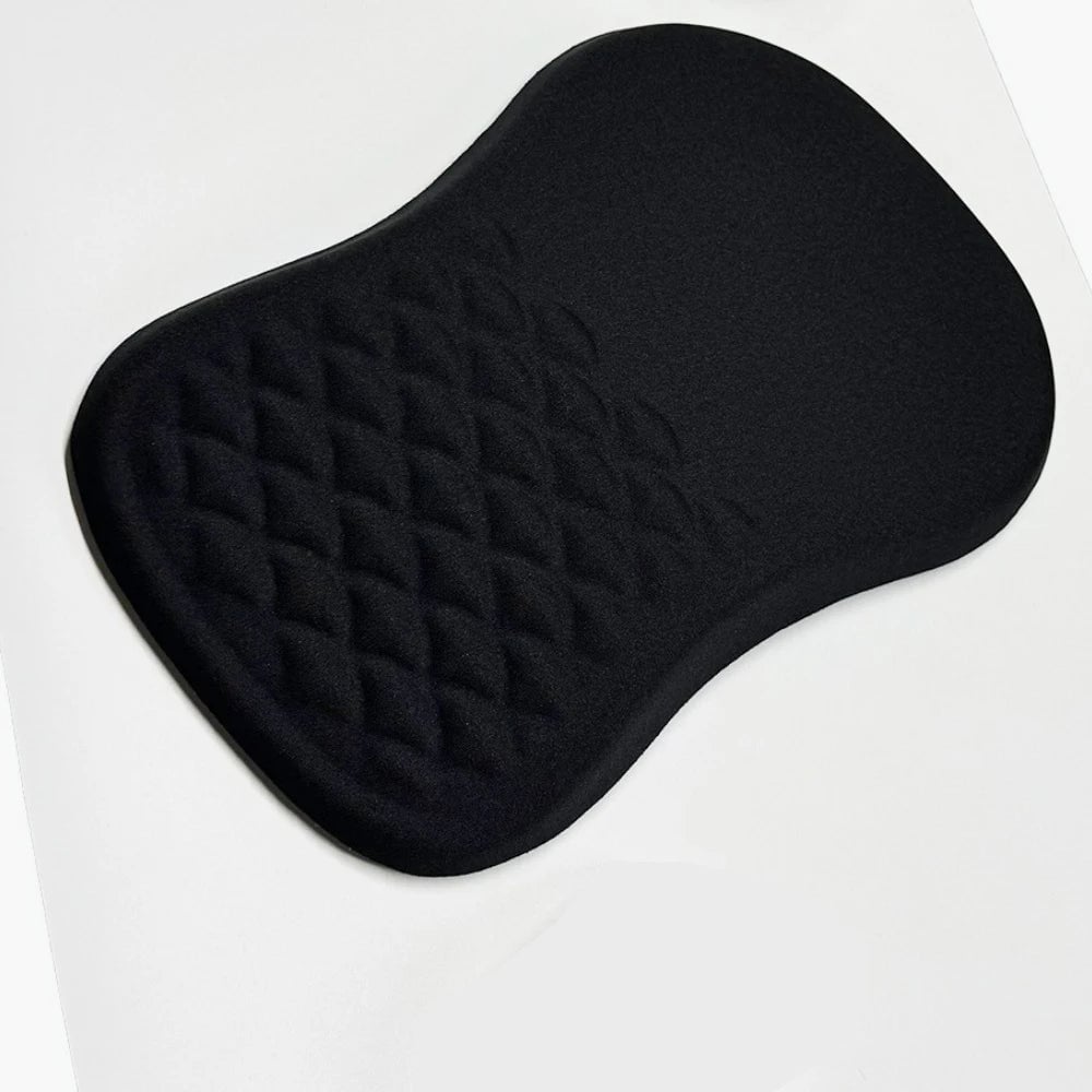 Ergonomic Memory Foam Wrist Rest Mouse Pad - Non-Slip Computer Support