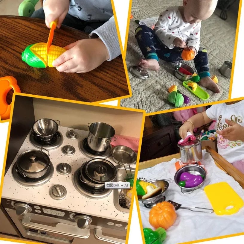 Complete Kitchen Playset - Interactive Cooking Toy Set for Kids