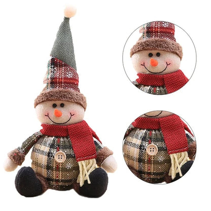 Christmas Santa Doll Table Decoration - Premium Holiday Ornament 2024