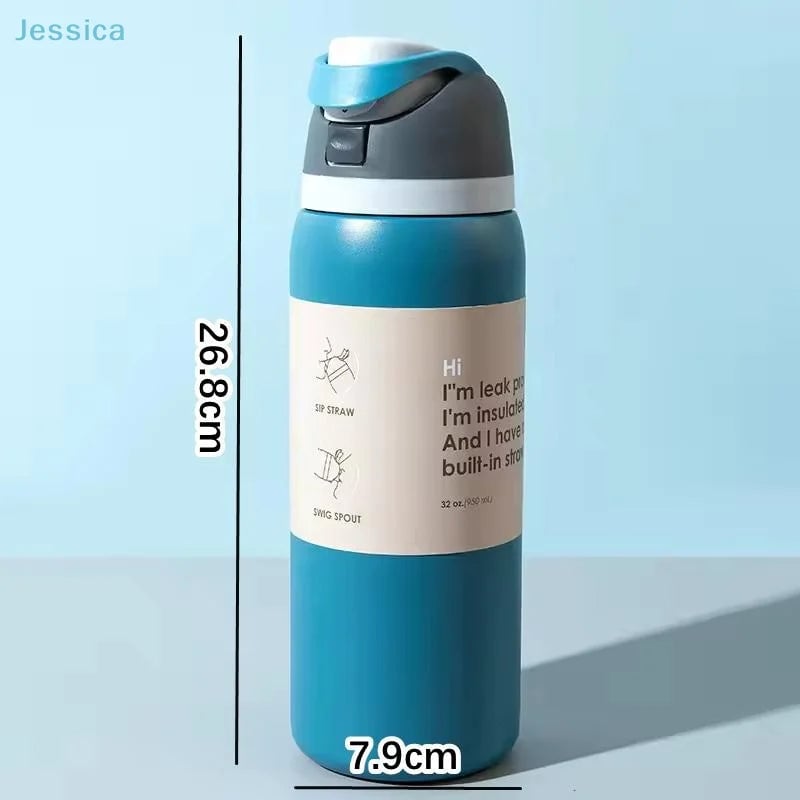 Stainless Steel Vacuum Insulated Sports Water Bottle 500ml Thermal