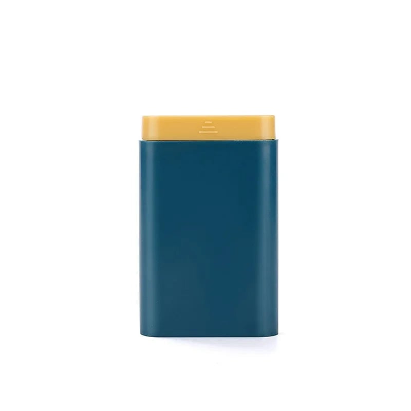 7-Day 6-Grid Portable Pill Organizer - Weekly Medicine Storage Case