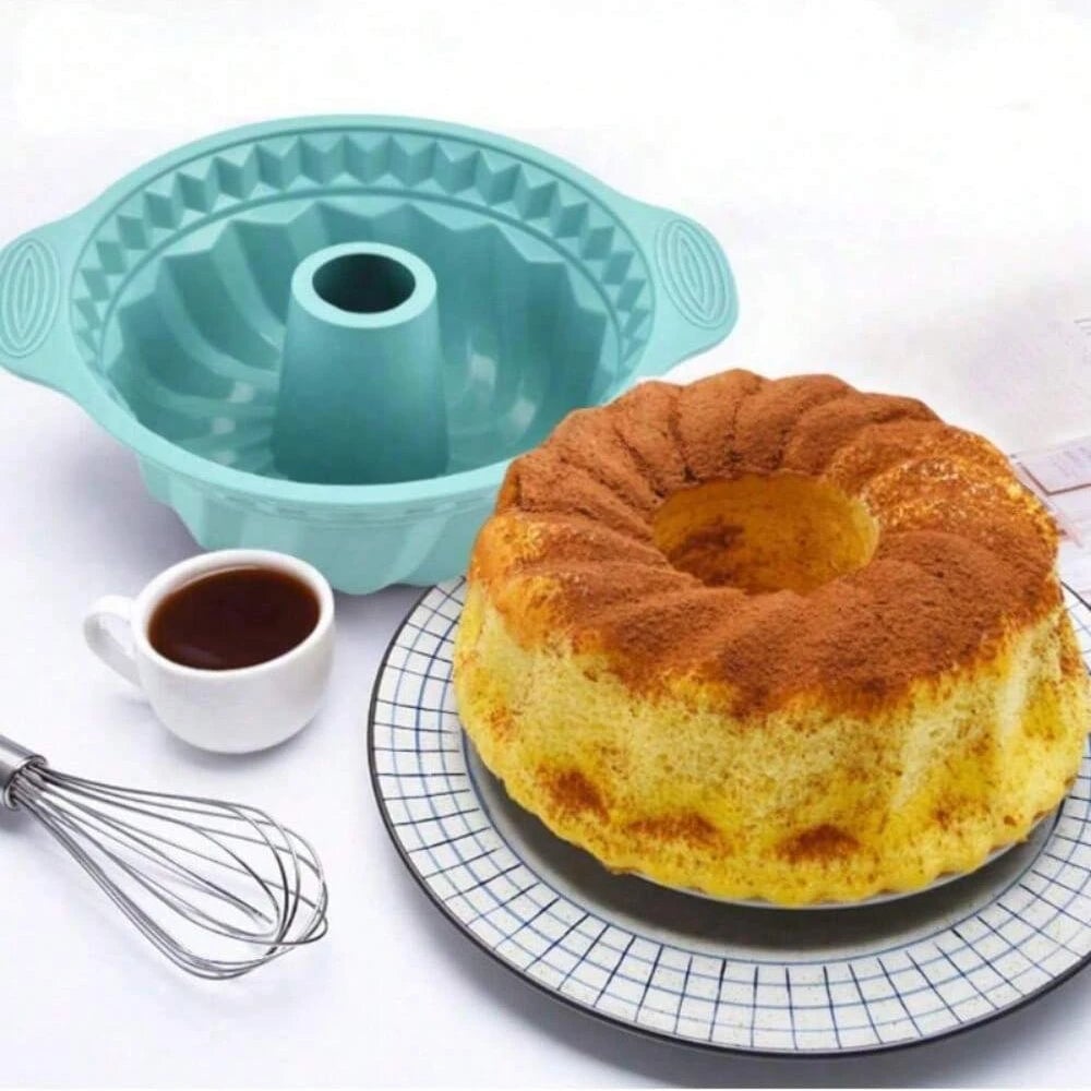 Silicone High-Temperature Cake Baking Mould Set - Muffin Toast Pan