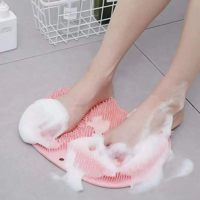 Anti-Slip Foot Brush Back Scrubber Suction Cup Exfoliating Tool