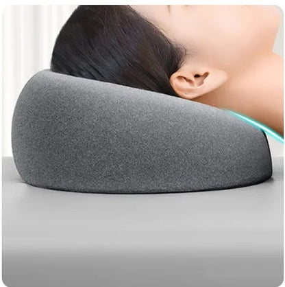 Memory Foam Prone Face Down Pillow - Ergonomic Headrest for Massage