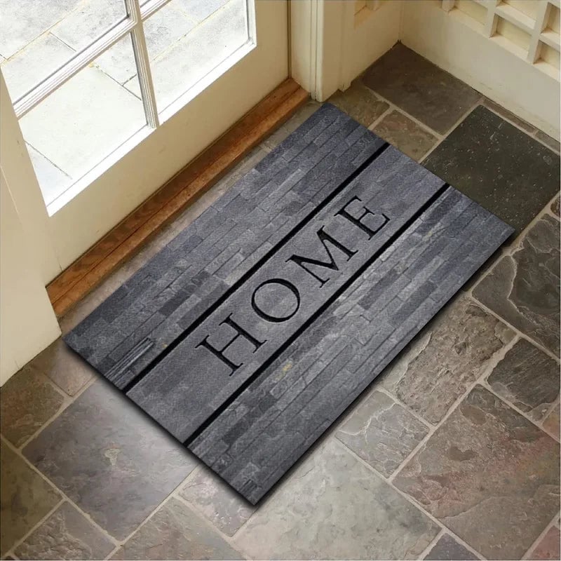Diatom Mud Non-Slip Door Mat - Super Absorbent Geometric Bathroom Rug