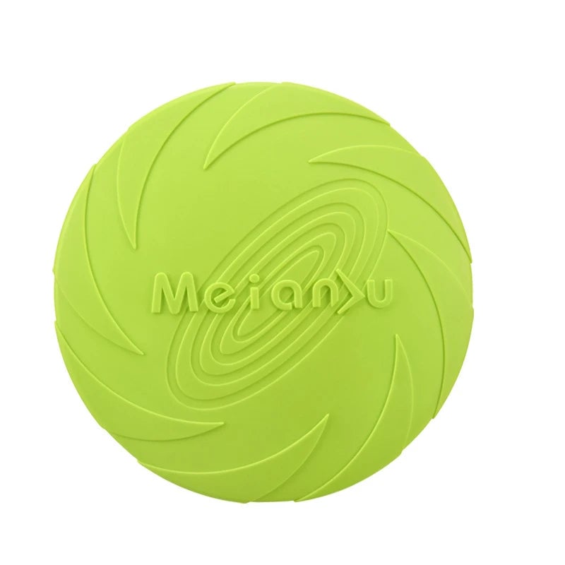 Silicone Flying Disc Dog Training Toy - Outdoor Interactive Pet Play