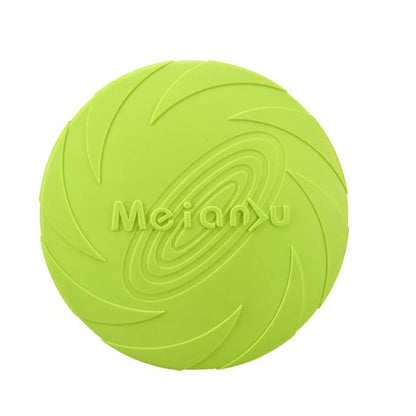 Silicone Flying Disc Dog Training Toy - Outdoor Interactive Pet Play