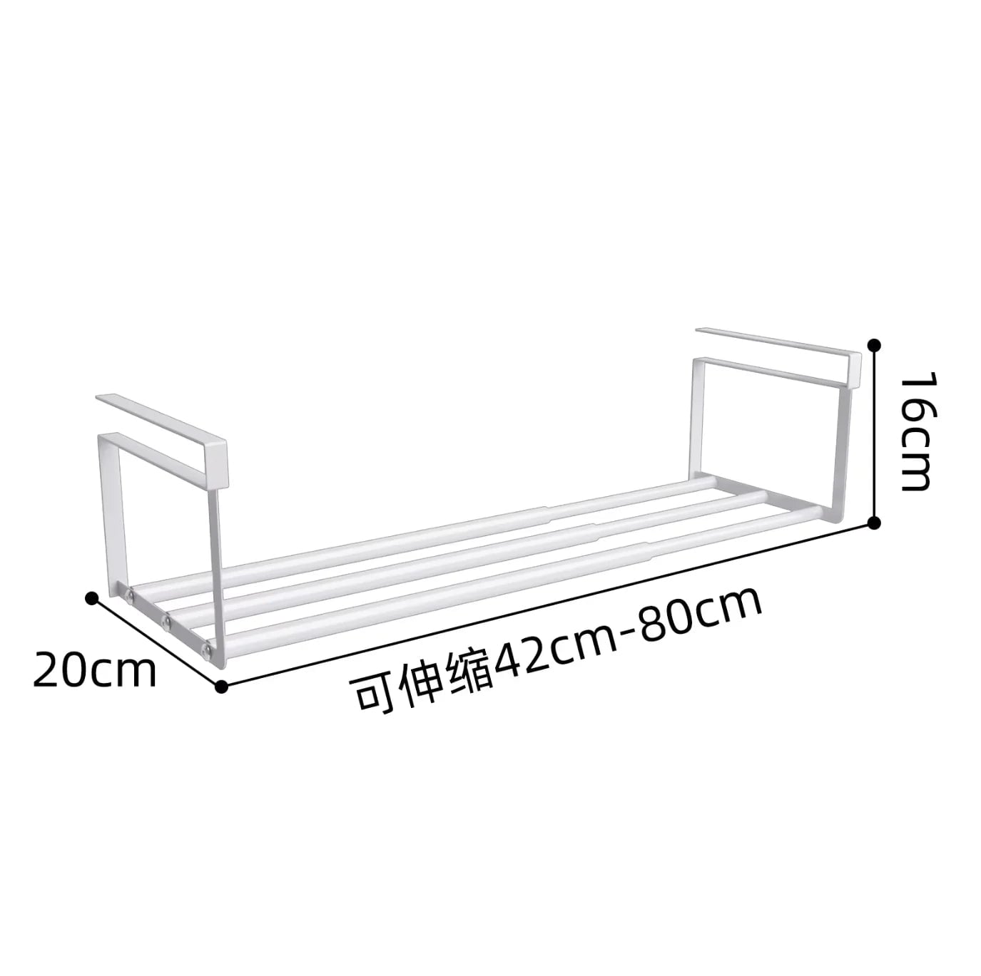 Under-Shelf Shoe Rack Organizer | Layered Space-Saving Holder