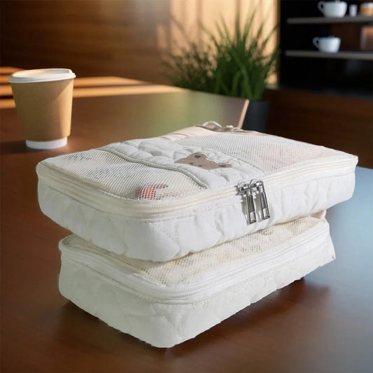 Waterproof Travel Diaper Bag - Portable Baby Clothes & Toiletries