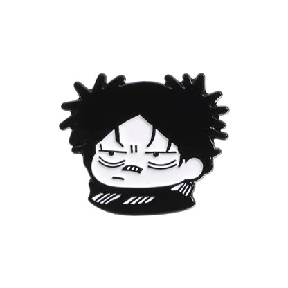 Custom Anime Enamel Pins Q Version Character Lapel Badges Brooches