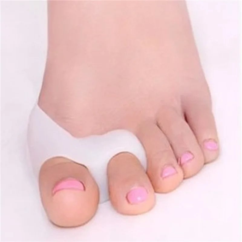 Silicone Gel Toe Separator Bunion Protector Valgus Corrector