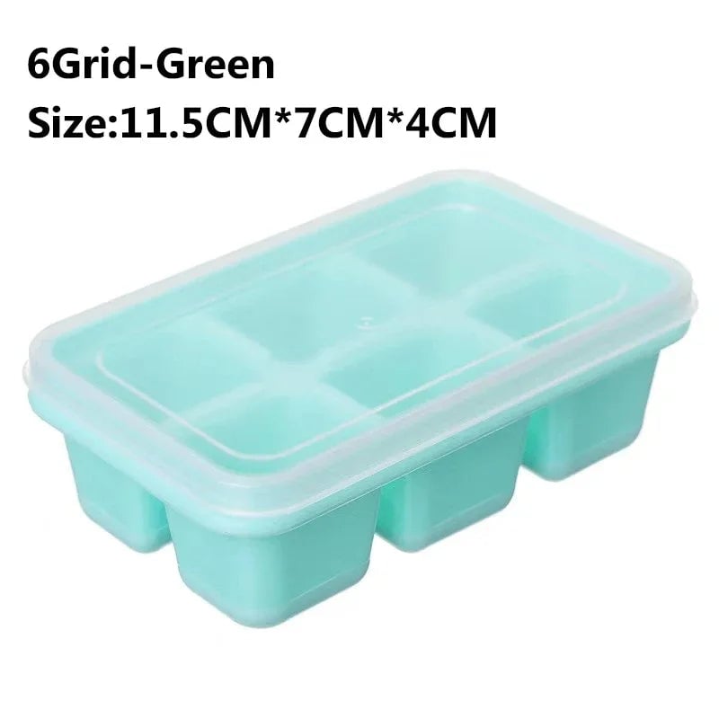 Giant Ice Cube Tray Silicone Mold - 4 6 8 15 160 Grid Food Grade