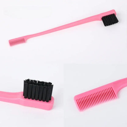 3-Piece Teasing Comb Set - Triple Rat Tail Hair Styling Tools