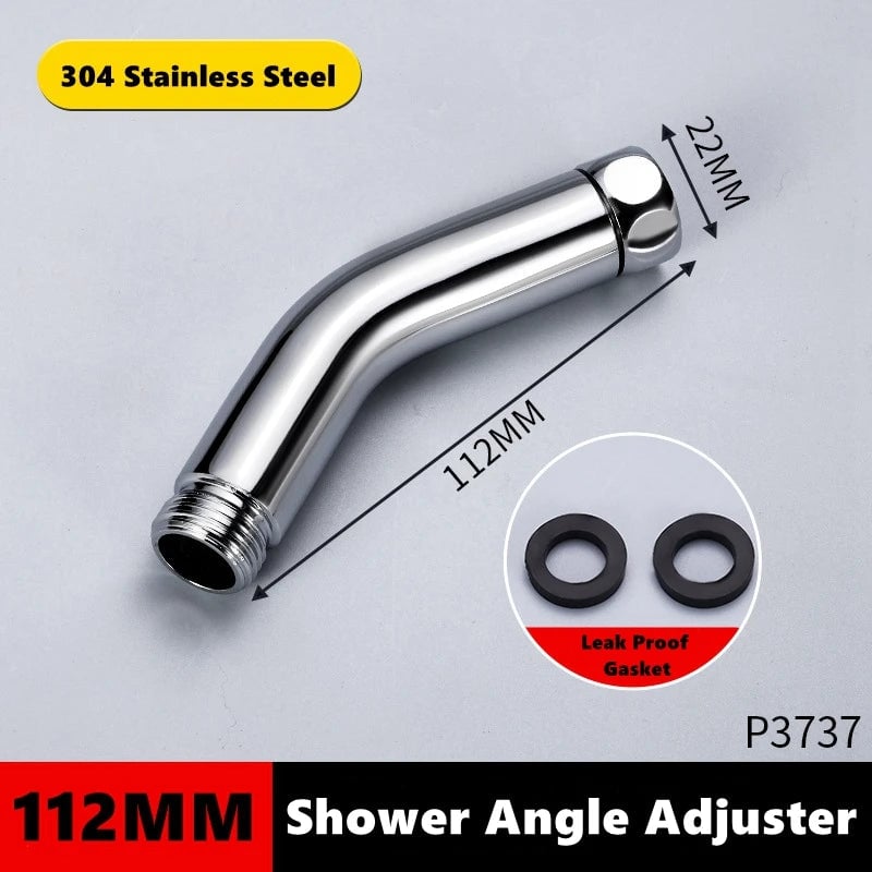 135° Shower Head Angle Adjuster Elbow Adapter Extension Connector