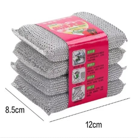 20Pcs Double-Sided Scouring Pads Kitchen Sponge Scrub Cleaning Set