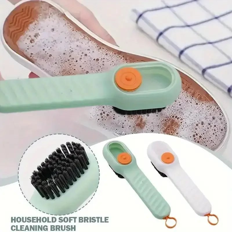 Multi-Function Automatic Spot Shoe Brush Soft Bristle Handheld