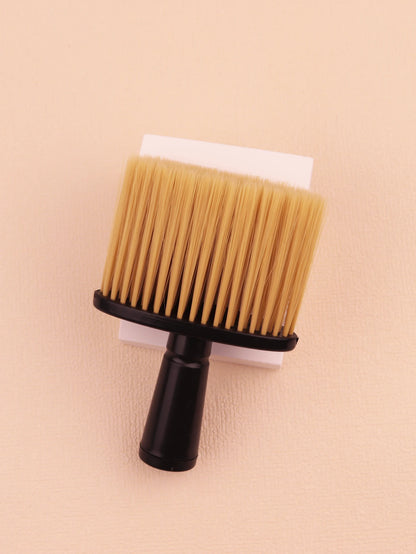 Professional Soft Bristle Hair Cleaning Brush - Black Real Hair