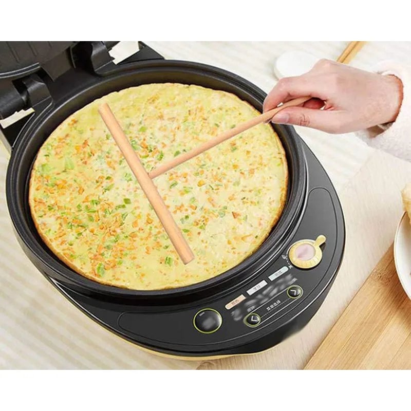 Crepe Pancake Batter Spreader - Round Kitchen Tool for Flat Breads