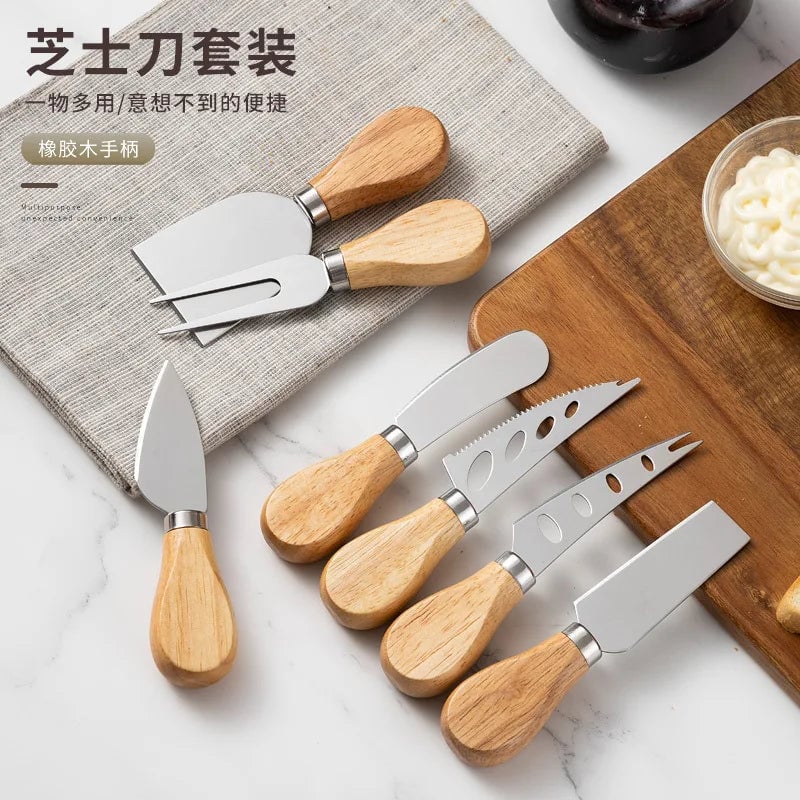 Professional Cheese Cutter Set - Complete Kitchen Tools in Storage Box