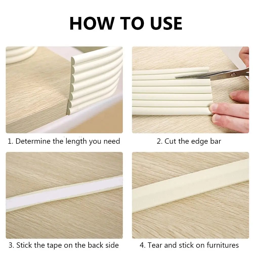 Foam Edge Guards Baby Safety Table Corner Protectors Cushion