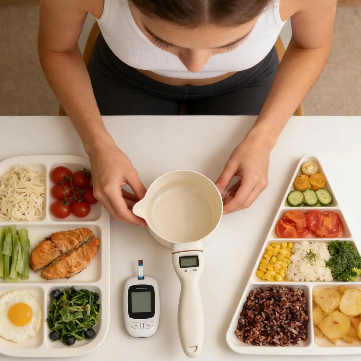 LCD Digital Measuring Spoon Electronic Kitchen Scale Baking Tool