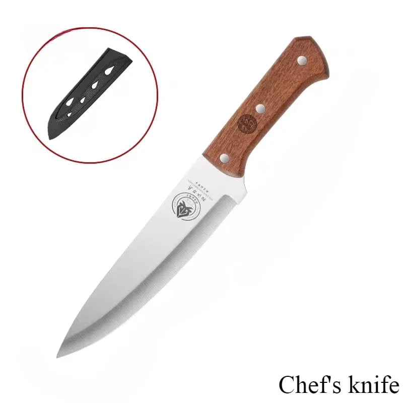 Professional Stainless Steel Chef Knife - Multi-Purpose Kitchen Knife