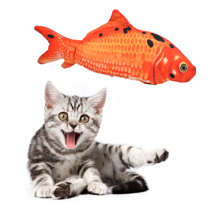 USB Rechargeable Interactive Fish Cat Toy - Realistic Floppy Motion