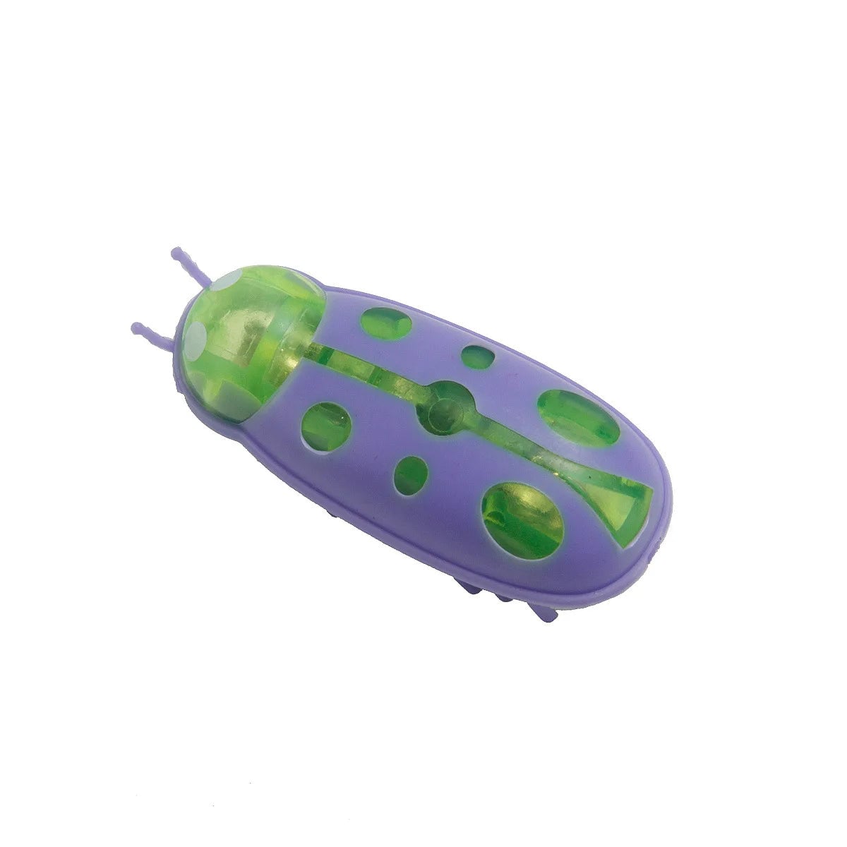 Mini Electric Walking Ladybird Cat Toy - Interactive Bug Pet Toy