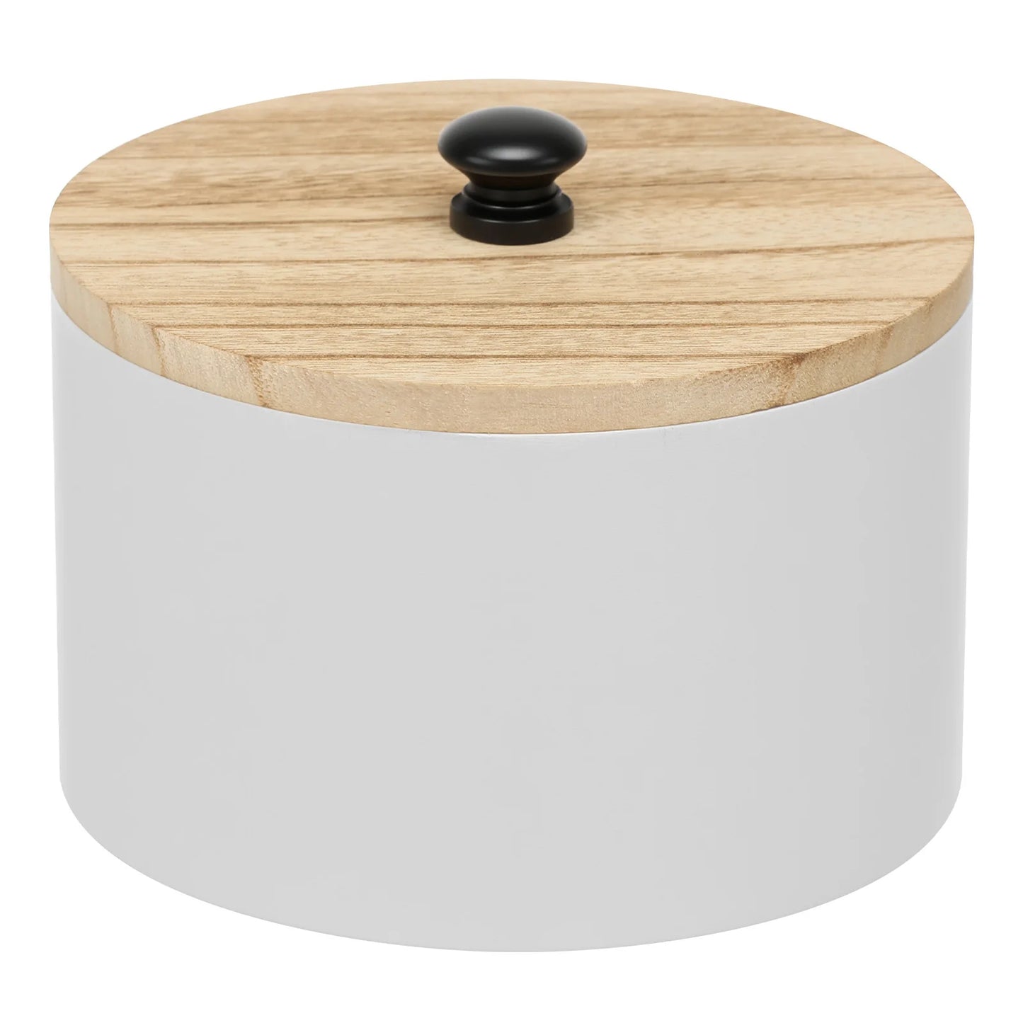 Large Wood Coffee Filter Storage Box Dispenser Organizer