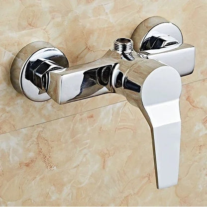 Wall Mounted Hidden Shower Faucet Hot Cold Water Mixing Valve