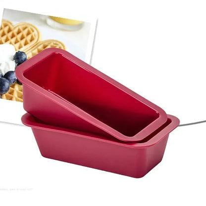 Silicone Mini Loaf Pans NonStick Rectangle Cake Baking Molds Set