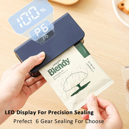 Mini Heat Sealer 2-in-1 Plastic Bag Food Packaging Machine Portable