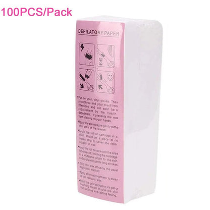 Nonwoven Hair Removal Wax Strip Paper Roll - Professional Depilatory