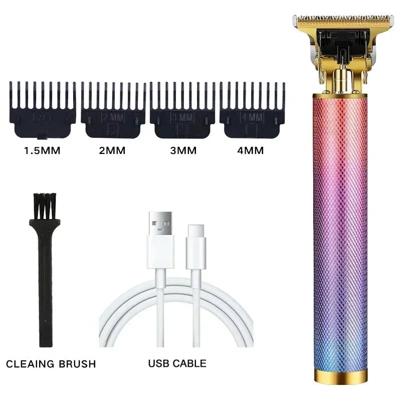 USB Electric Hair Clipper Beard Trimmer Dragon Buddha Design Pro