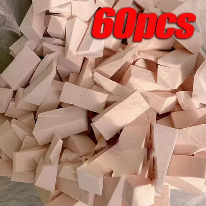 Triangle Makeup Sponges 100pcs Set - Wet/Dry Foundation Concealer