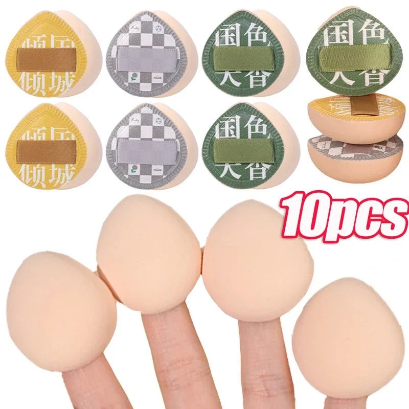 Mini Finger Puffs Professional Concealer Foundation Makeup Sponges