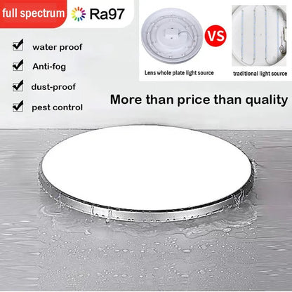 18W 30W 40W Waterproof LED Ceiling Light Round Bathroom Kitchen